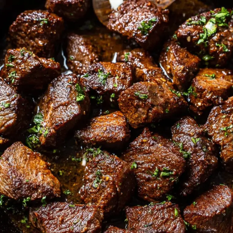 Cajun Garlic Butter Steak Bites
