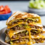 Cheeseburger Quesadillas