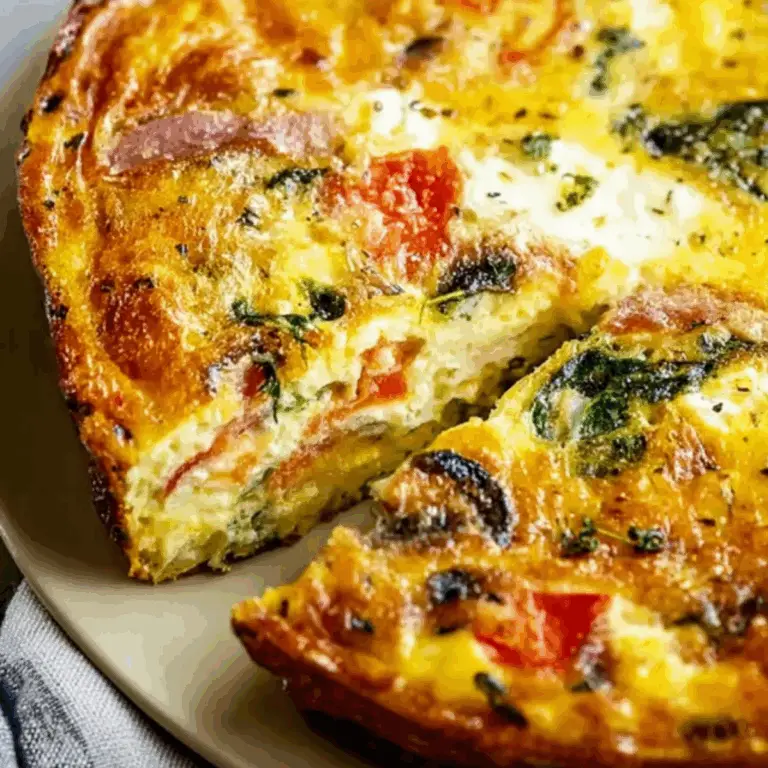 oven-baked frittata