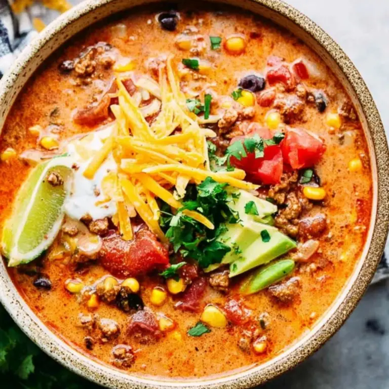 Cheesy Taco Soup