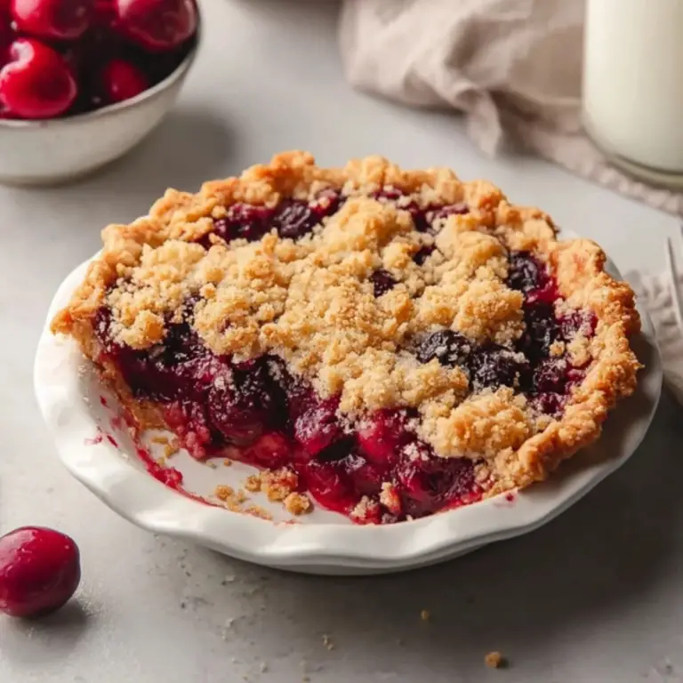 Cherry Crumb Pie (1)