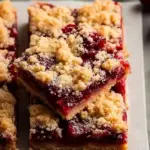 Cherry Crumble Bars