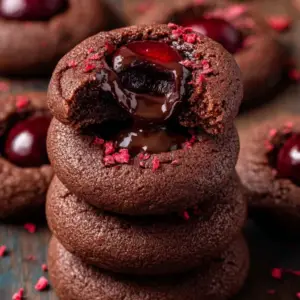 Chocolate Cherry Cookies