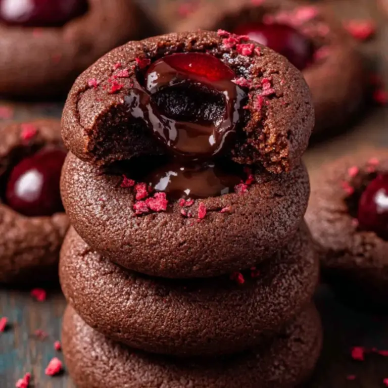 Chocolate Cherry Cookies