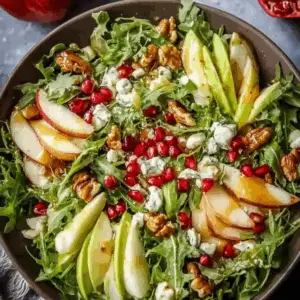 Christmas Salad with Honey Mustard Dressing (1)