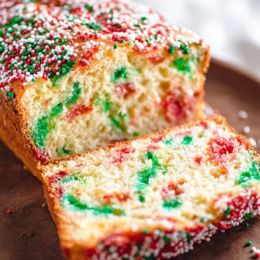 Christmas Sprinkle Buttermilk Bread (4)