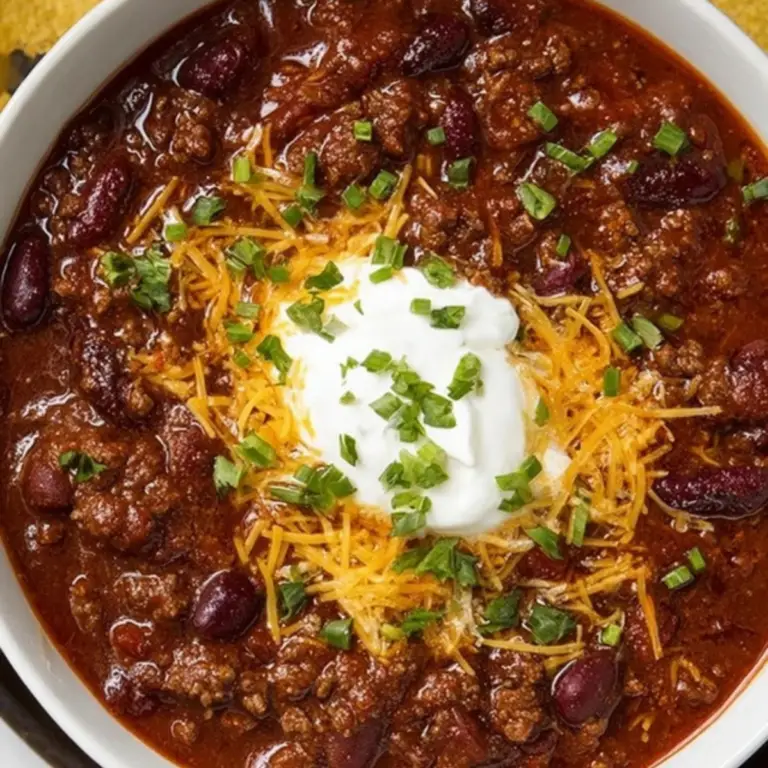 Classic Beef Chili