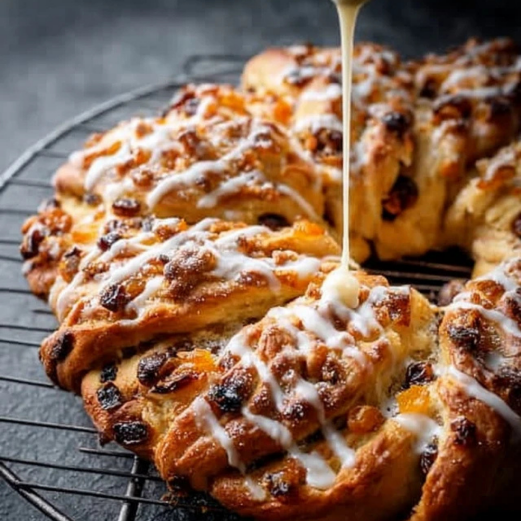 Cranberry & Apricot Couronne