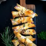 Cranberry and Brie Filo Crackers (1)