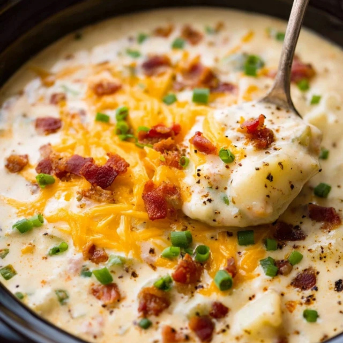 Crock Pot Crack Potato Soup