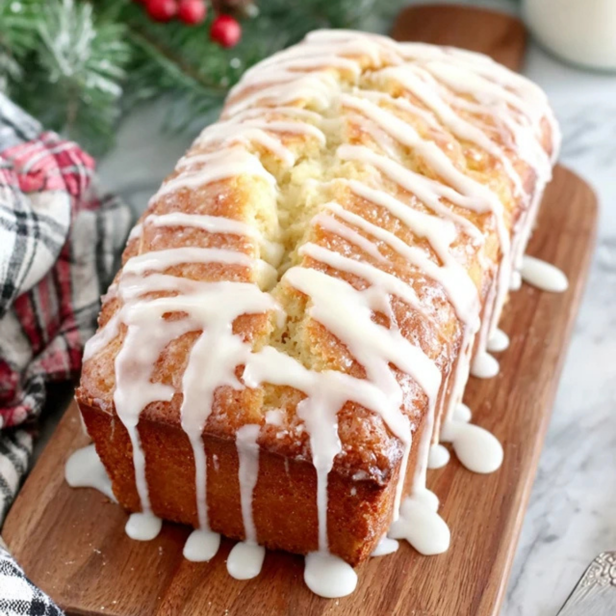 Eggnog Bread