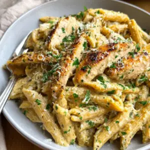 Garlic Parmesan Chicken Pasta