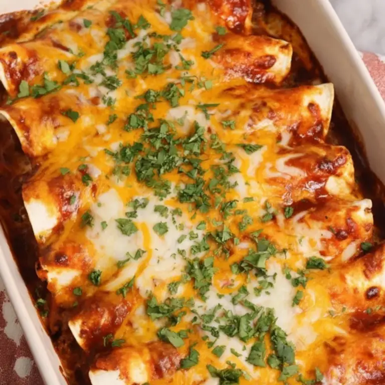Ground Beef Enchiladas