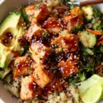Honey Glazed Salmon Bowl