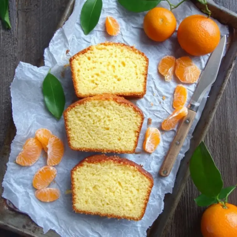 Mandarin Orange Pound Cake