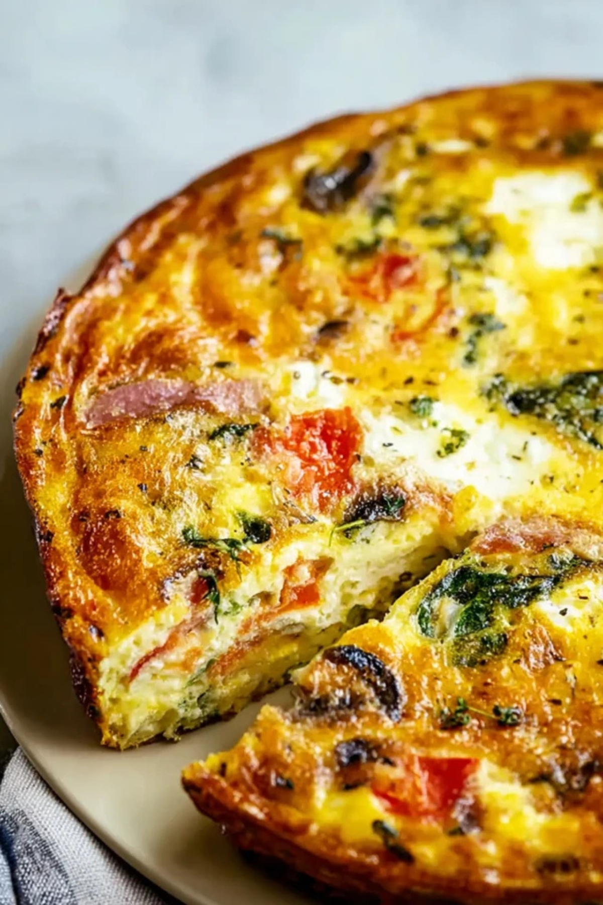 oven-baked frittata