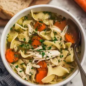 Rotisserie Chicken Noodle Soup