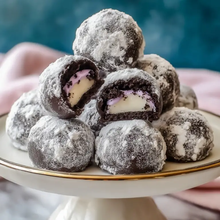 Snowball Oreo Cookie Balls