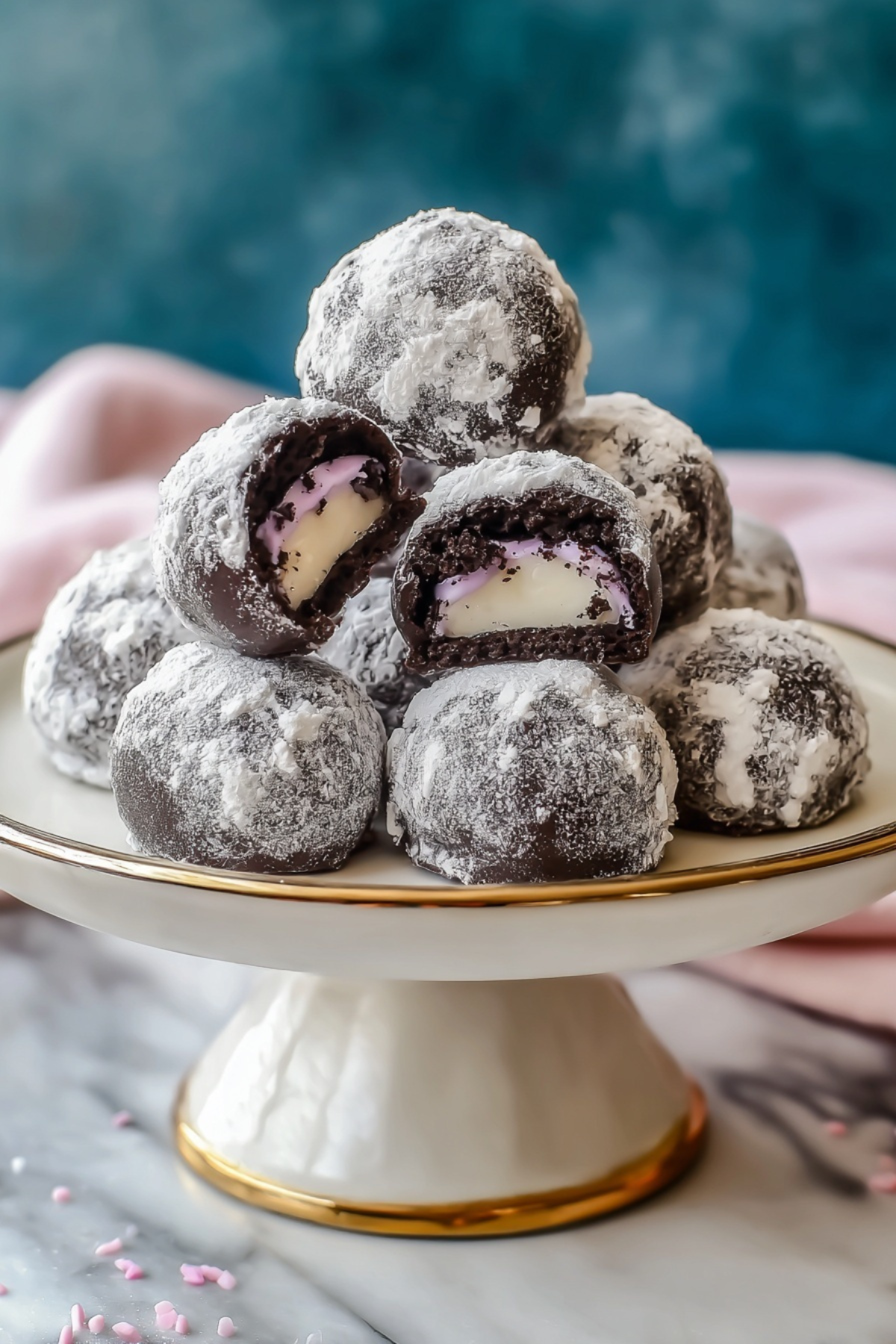 Snowball Oreo Cookie Balls