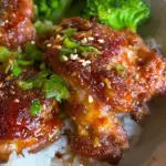 Soy Garlic Chicken Thighs