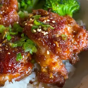 Soy Garlic Chicken Thighs