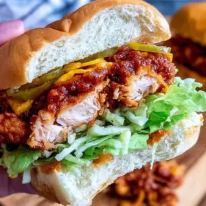 Spicy Crispy Chicken Burger