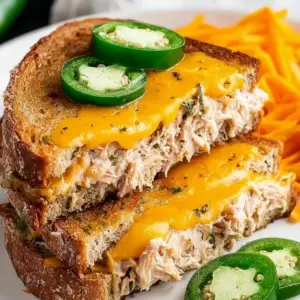 Spicy Jalapeño Cheddar Tuna Melt