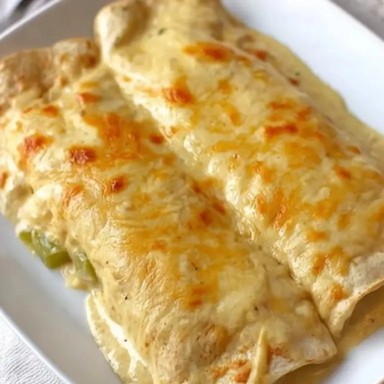 White Chicken Enchiladas