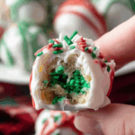 christmas oreo balls