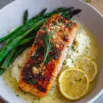 Baked Lemon Garlic Butter Salmon