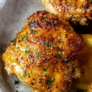 Baked Ranch Seasoning Chicken Thighs
