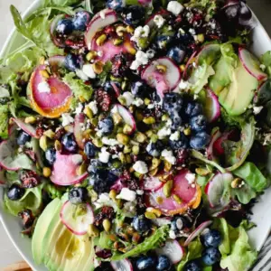 Blueberry Pistachio Spring Salad