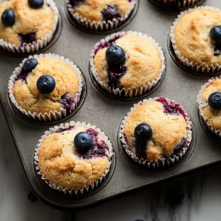 Blueberry Protein Muffins