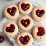 Cherry Thumbprint Cookies