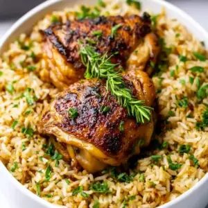 Chicken Thigh with Rice