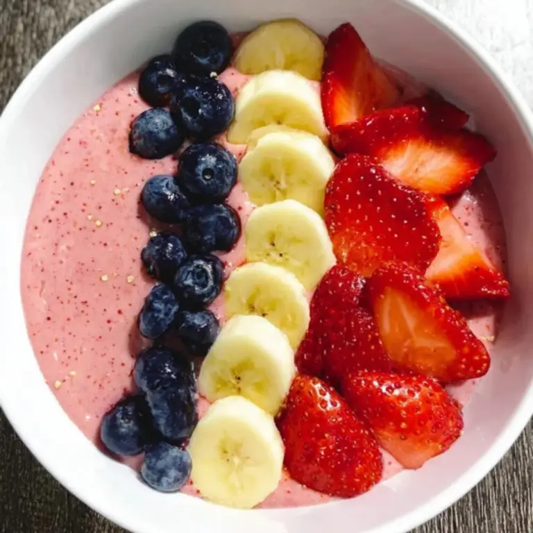 Fruit Smoothie Bowl