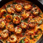 Garlic Paprika Shrimp Skillet