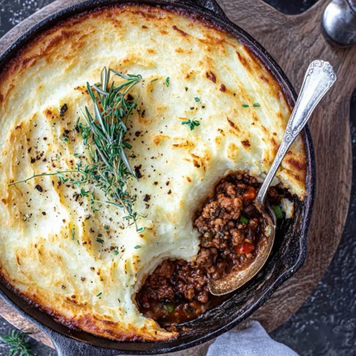 Ground Turkey Shepherd’s Pie