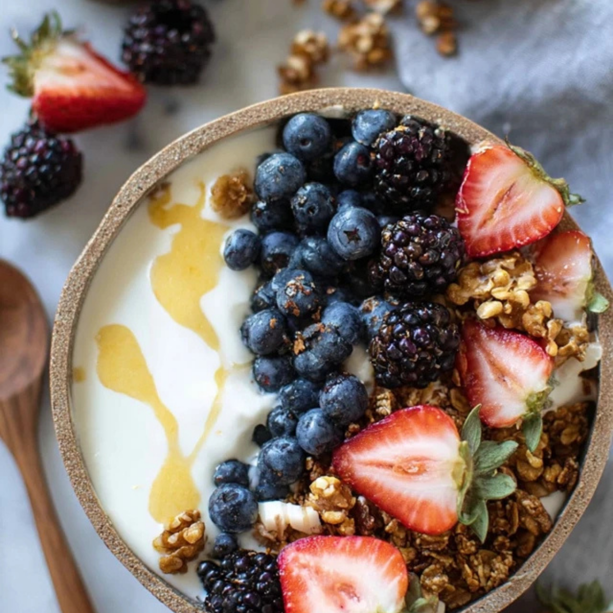 Healthy Greek Yogurt Breakfast Bowl