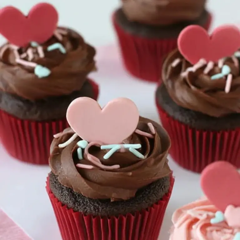 Heart Accents for Cupcakes