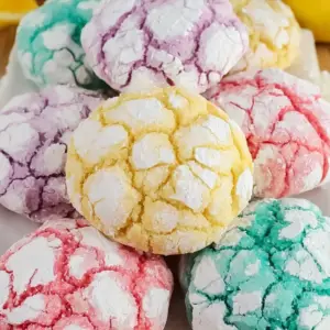 Lemon Crinkle Cookies