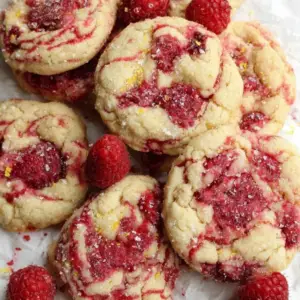 Lemon Raspberry Cookies
