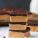 No-Bake Peanut Butter Buckeye Bars