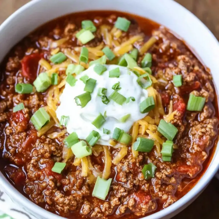 No Bean Chili