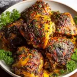 Oven Baked Chicken Thighs