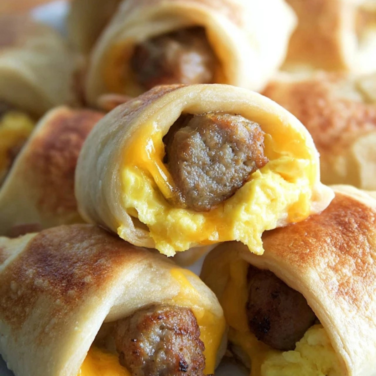 Sausage and Egg Roll Ups