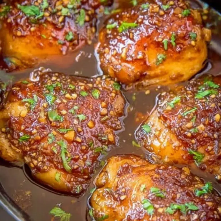 Slow Cooker Brown Sugar Garlic Chicken