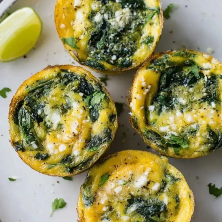 Spinach Egg Muffins