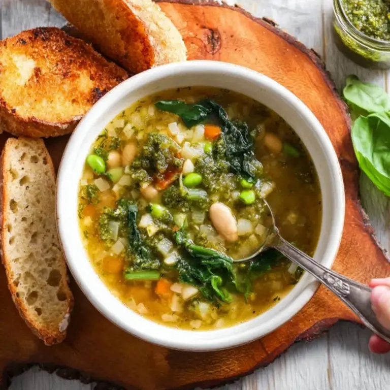 Spring Pistou Soup