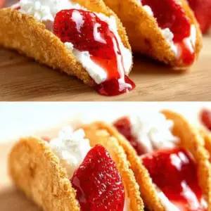 Strawberry Cheesecake Tacos